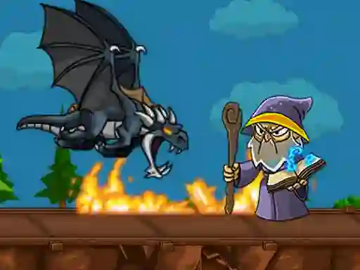 Gra Dragon vs Mage w Internecie