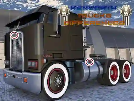 Gra Kenworth Trucks Differences w Internecie
