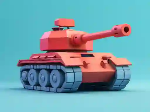 Gra Tank Battle.io w Internecie