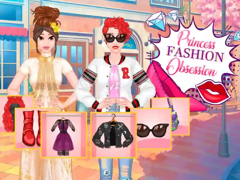 Gra Princess Fashion Obsession w Internecie