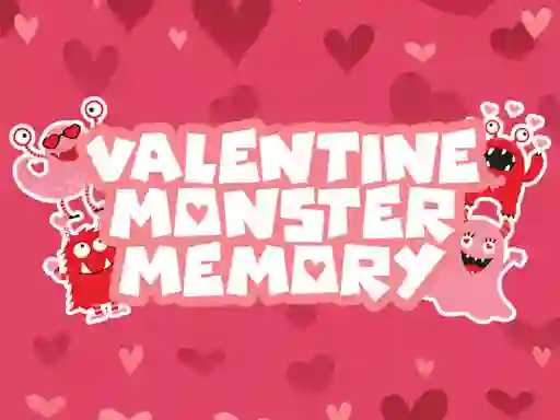 Gra Valentine Monster Memory w Internecie