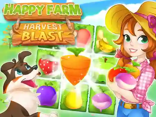 Gra Happy Farm Harvest Blast w Internecie