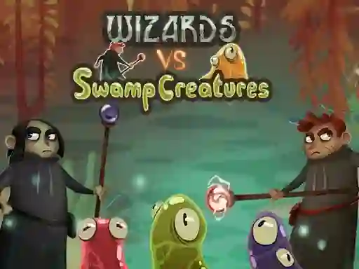 Gra Wizards vs swamp creatures w Internecie