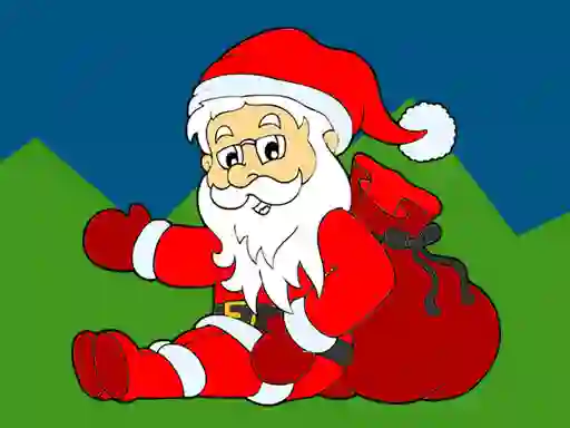 Gra Santa Claus Coloring Book w Internecie