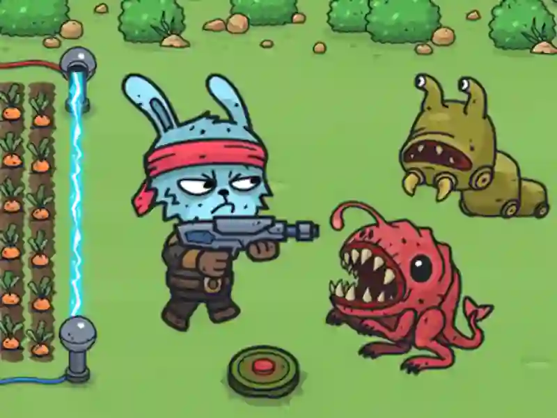 Gra Farm Defense w Internecie