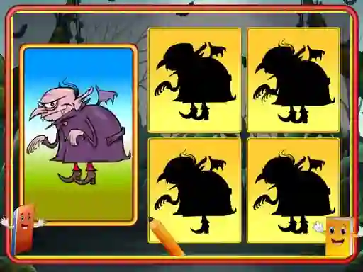 Gra Shadow Match Halloween w Internecie
