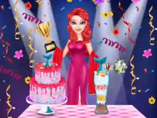 Gra Mermaid Cake Cooking Design w Internecie