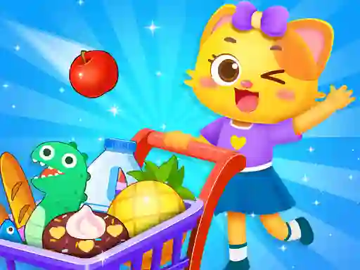Gra Supermarket Shopping For Kids w Internecie