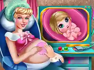 Gra Cinderella Pregnant Check-Up w Internecie