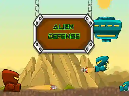 Gra Alien Defense w Internecie