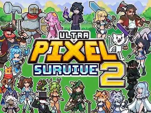 Gra Ultra Pixel Survive 2 w Internecie