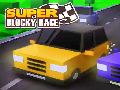 Gra Super Blocky Race w Internecie