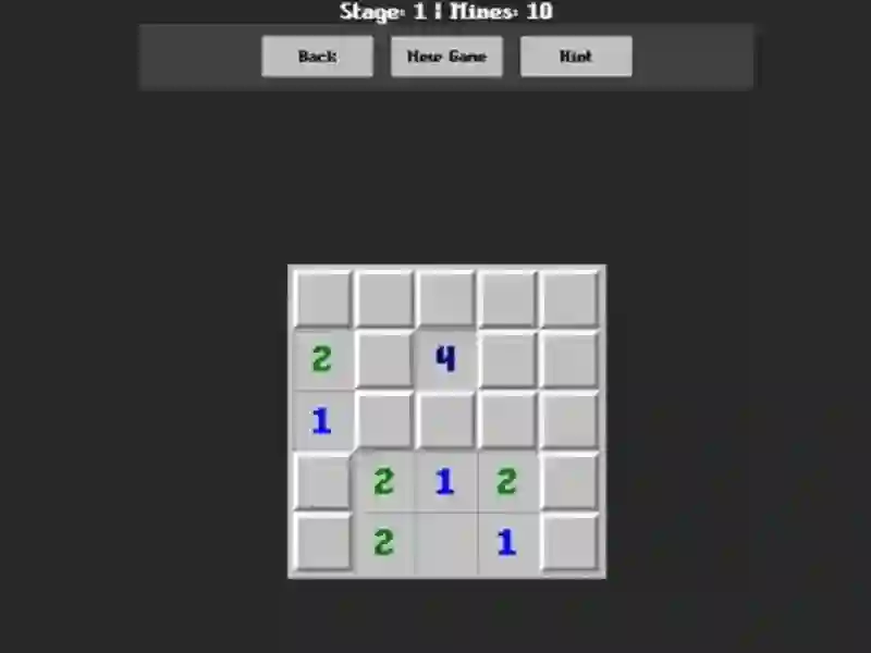 Gra Explainable Minesweeper w Internecie