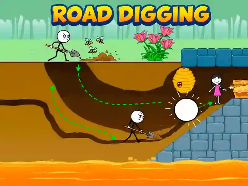 Gra Road Digging w Internecie