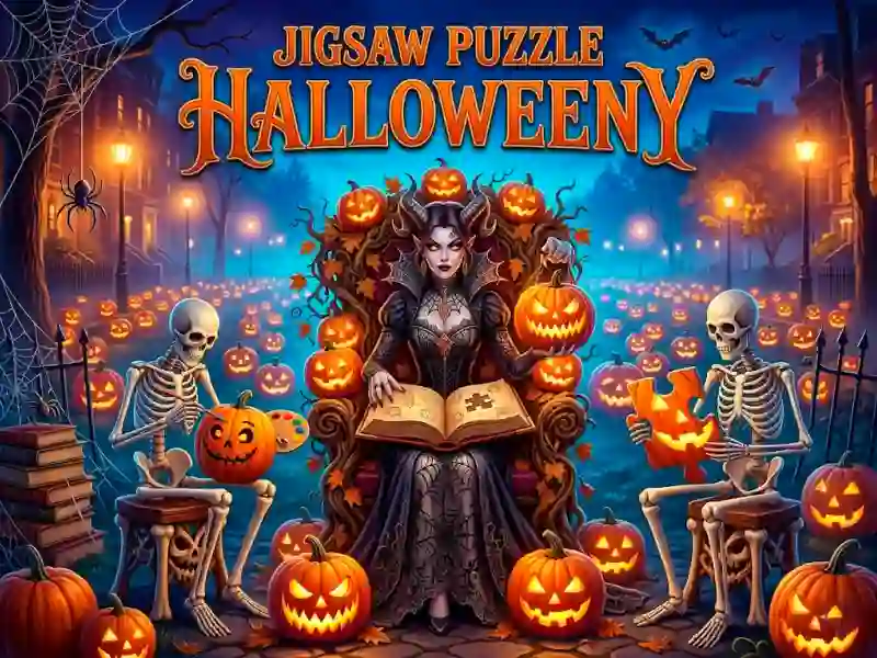 Gra Jigsaw Puzzle Halloweeny w Internecie