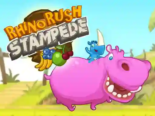 Gra Rhino Rush Stampede w Internecie