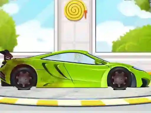 Gra Sports Car Wash 2D w Internecie