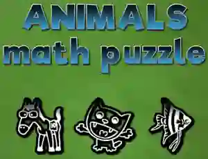 Gra Animals Math Puzzles w Internecie