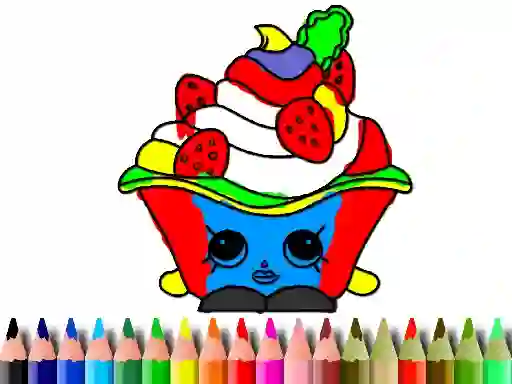 Gra Back To School: Cake Coloring Book w Internecie