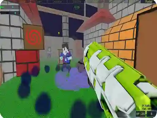 Gra Zumbie Blocky Land 2022 w Internecie