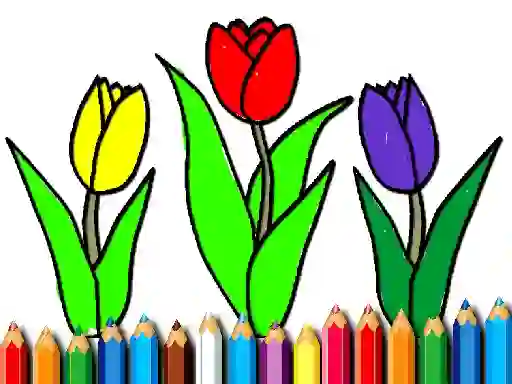 Gra Back To School: Spring Time Coloring Book w Internecie