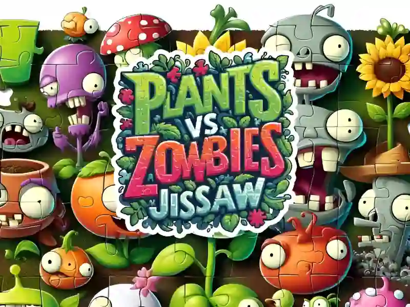 Gra Plants vs Zombies Jigsaw w Internecie