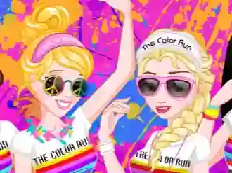 Gra Princess Color Run w Internecie