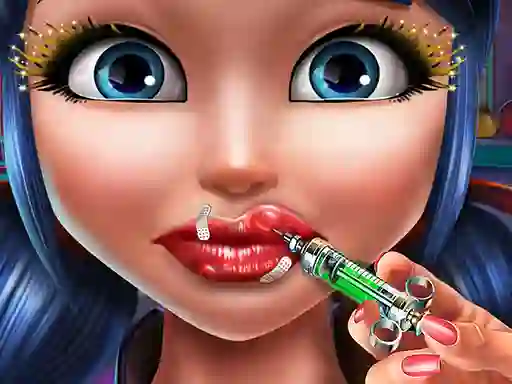 Gra Dotted Girl Lips Injections w Internecie