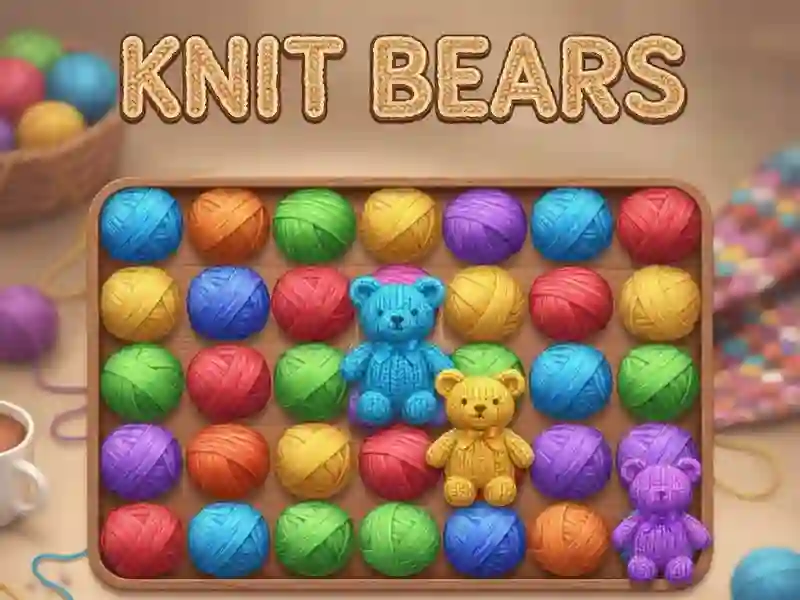 Gra Knit Bears w Internecie