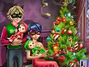 Gra Dotted Girl Family Christmas w Internecie