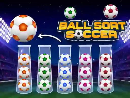 Gra Ball Sort Soccer w Internecie