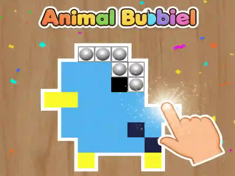 Gra Animal Bubble Pixel w Internecie