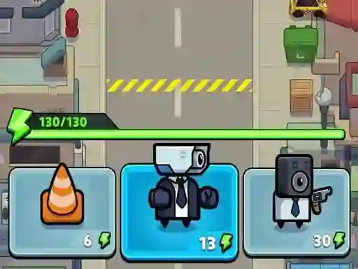 Gra Toilet fight Police vs zombie w Internecie