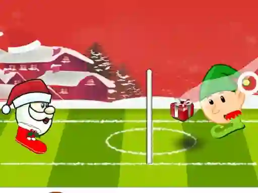 Gra Santa winter head soccer w Internecie
