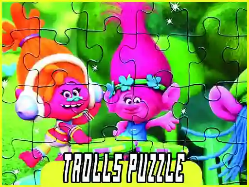 Gra Trolls Puzzle Jigsaw w Internecie