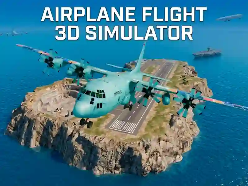 Gra Airplane Flight 3D Simulator w Internecie