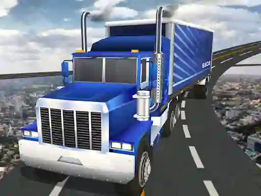Gra Impossible Truck Track Driving w Internecie