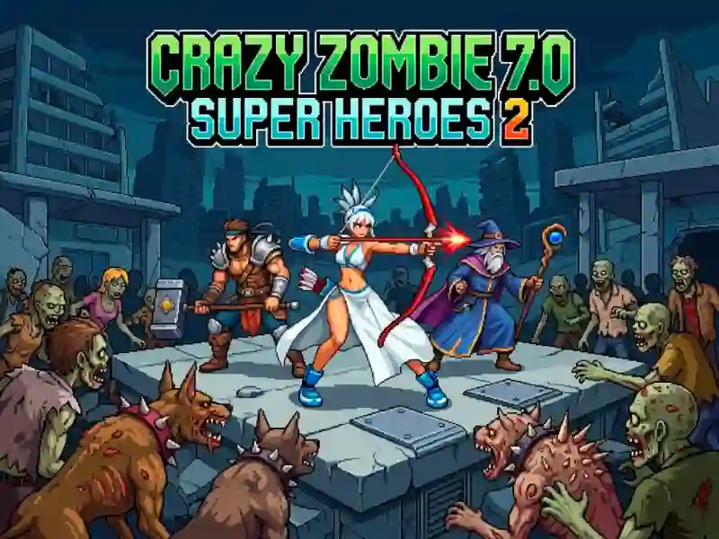 Gra Crazy Zombie 7.0 Super Heroes 2 w Internecie