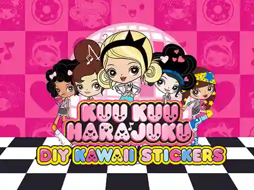 Gra Kuu Kuu Harajuku Stickers w Internecie