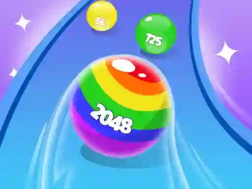Gra 2048 Run Gorgeous Balls w Internecie