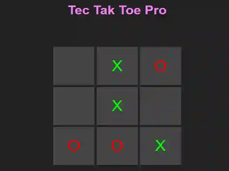 Gra Tec Tak Toe Pro w Internecie