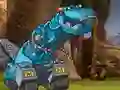 Gra Dinotrux builder create & print w Internecie