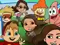 Gra Nickelodeon Tag attack w Internecie