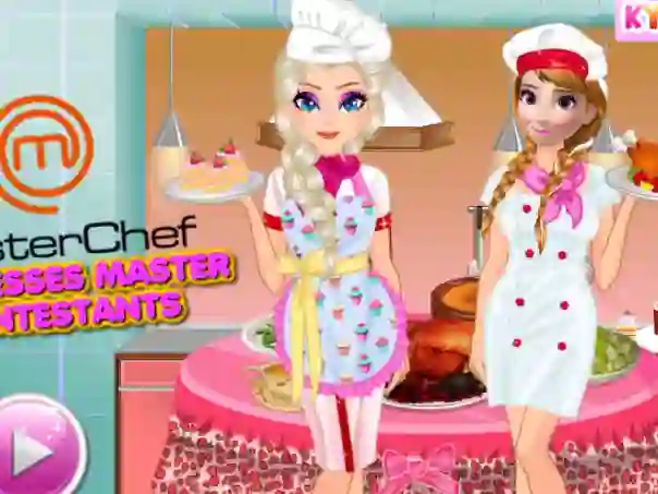 Gra Princesses Masterchef Contestants w Internecie