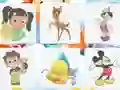 Gra Cartoon Characters: Memory w Internecie