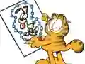 Gra Garfield connects the dots w Internecie