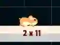 Gra Hamster Grid Multiplication w Internecie