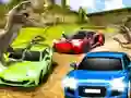 Gra Dino Car Race w Internecie