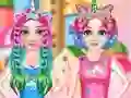 Gra Princesses Rainbow Unicorn Hair Salon w Internecie