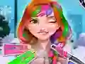 Gra Annie's Winter Chic Hairstyles w Internecie